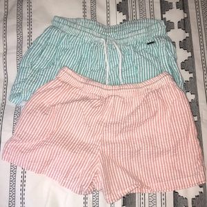 2 pairs of beach/ sleep shorts